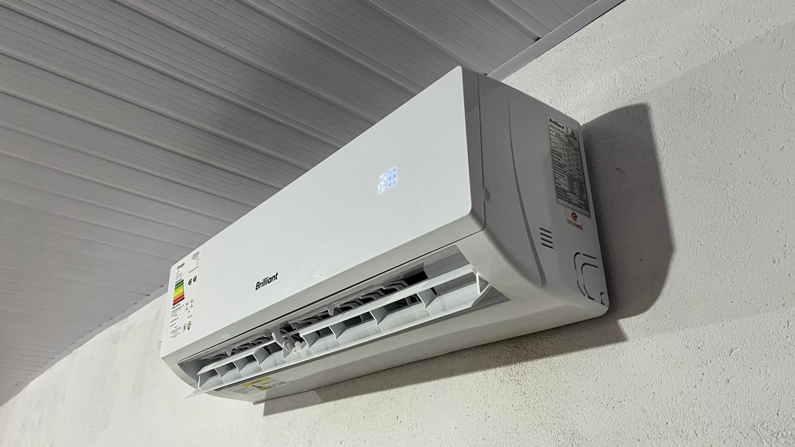 Colocacion de aire acondicionado